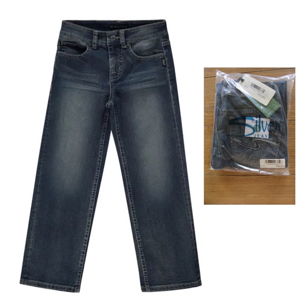 Silver Jeans Boy's Garret Relaxed Fit Denim Jeans NWT 5
